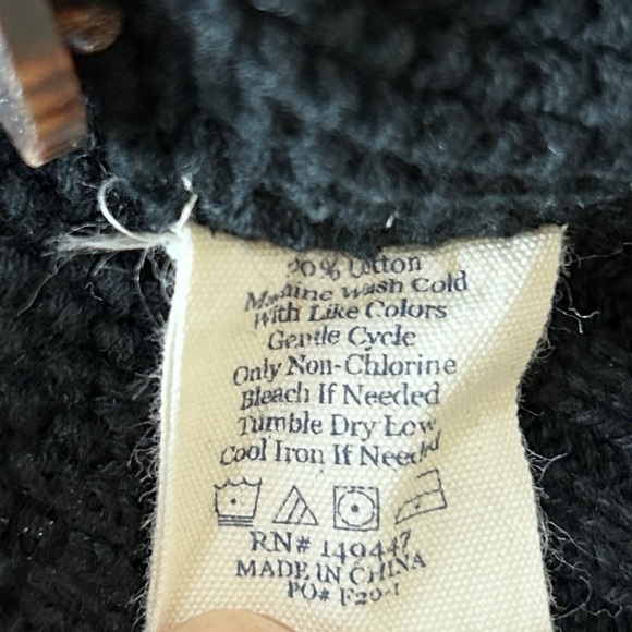 The Normal Brand Mens Button Down Sweater | Baylor Bears | Size XL | Black - Picture 9 of 10